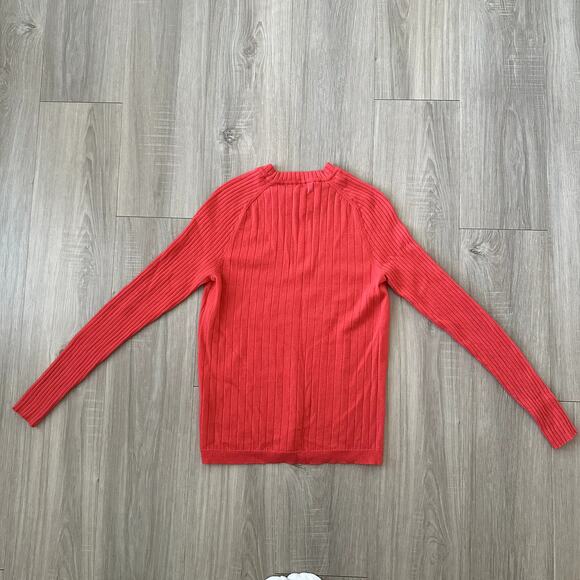 J.McLaughlin Anika Wool-Blend Sweater Women's Size Small in the Color Cayenne - Picture 5 of 7